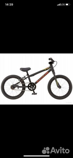 Детский велосипед bmx gt 16 mach one