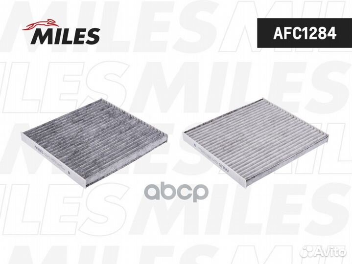 AFC1284 miles Фильтр салона угольный AFC1284 Miles