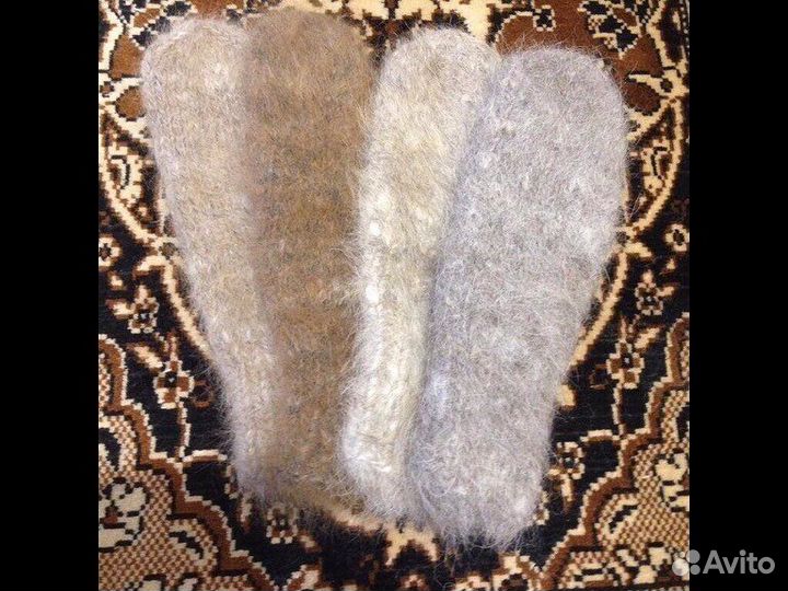 Варежки из собачьей шерсти