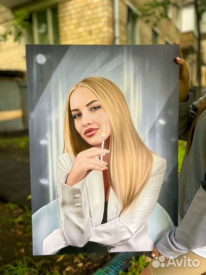 Портрет на холсте по фото / Фото на холсте