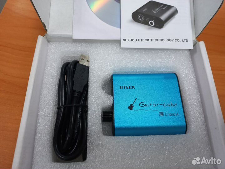 Гитарный USB интерфейс Uteck Guitar Cube