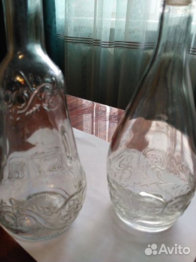 Бутылки с притертой пробкой