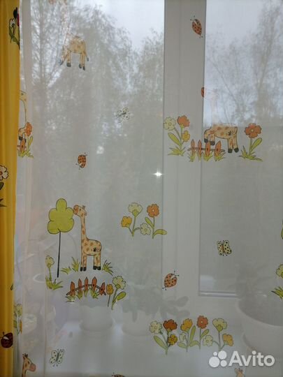 Штора и тюль