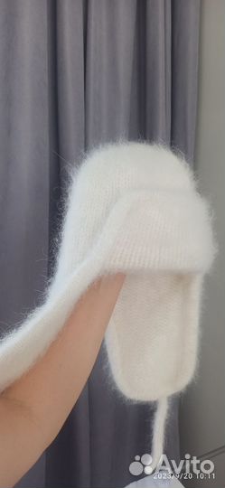 Шапка ушанка женская