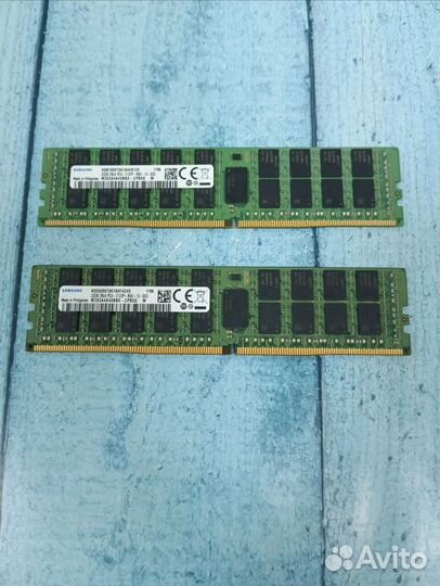 Серверная память 32GB DDR4 2133 Samsung REG ECC