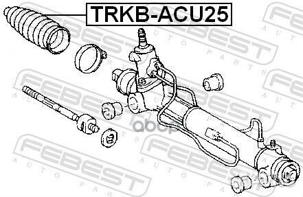 Пыльник рулевой рейки (toyota kluger L/V