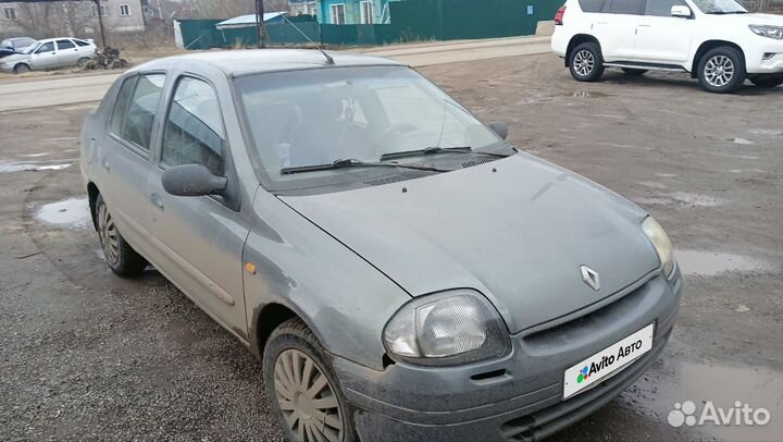 Renault Clio 1.4 МТ, 2000, 344 000 км