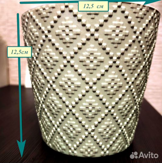 Кашпо для цветов керамика