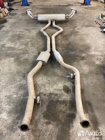 Выхлопная трасса в сборе Bmw X6 E71 N63B44 2008