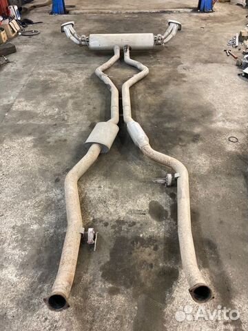 Выхлопная трасса в сборе Bmw X6 E71 N63B44 2008
