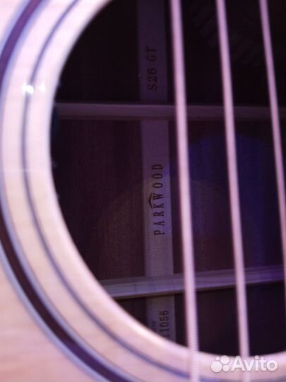 Гитара parkwood s26gt электроакустика