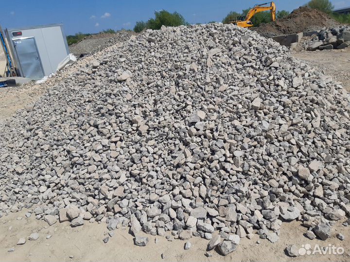 Щебень гранитный/известняковый