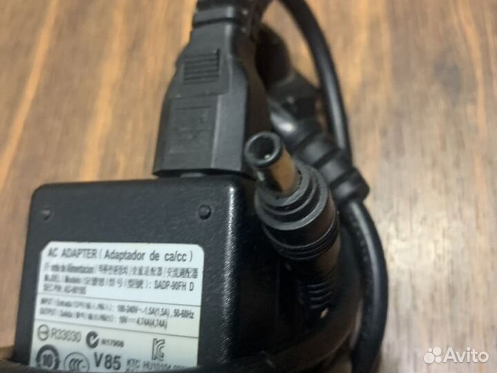 Блок питания samsung 19v 4.74a