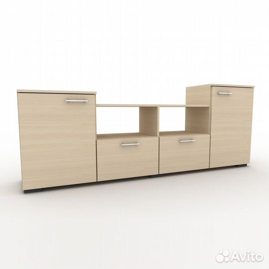 Тв-тумба Парус-951b дуб молочный под тв телевизор