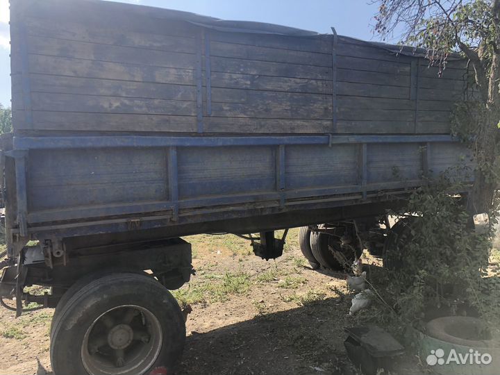 Прицеп бортовой КамАЗ ГКБ-8350, 1980