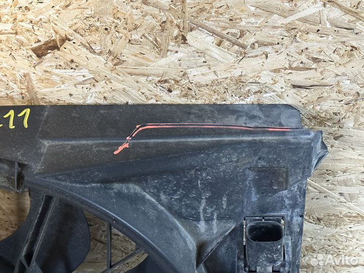 Вентилятор радиатора Mercedes-Benz W211 3.5