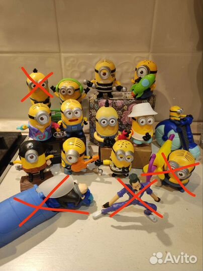 Миньоны из макдональдса и стаканы из кино