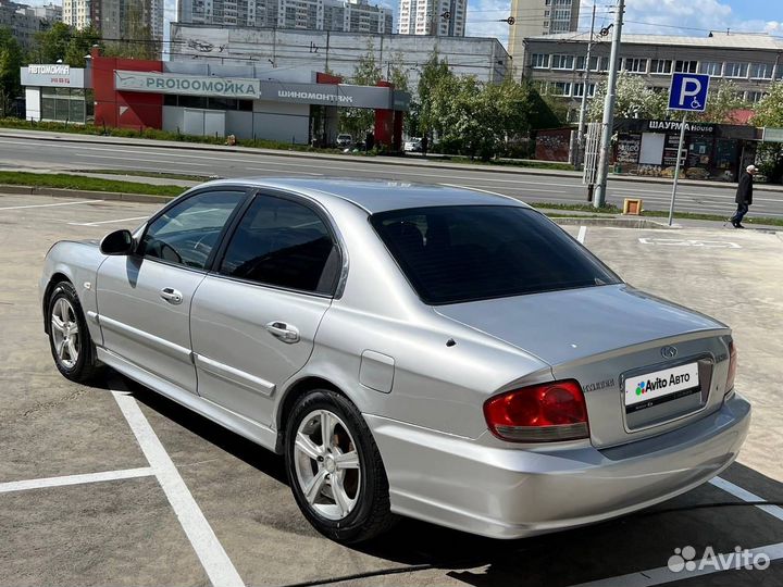 Hyundai Sonata 2.0 МТ, 2004, 40 000 км