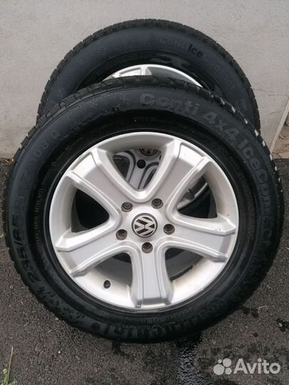 Колеса в сборе R17 зимние 5х130