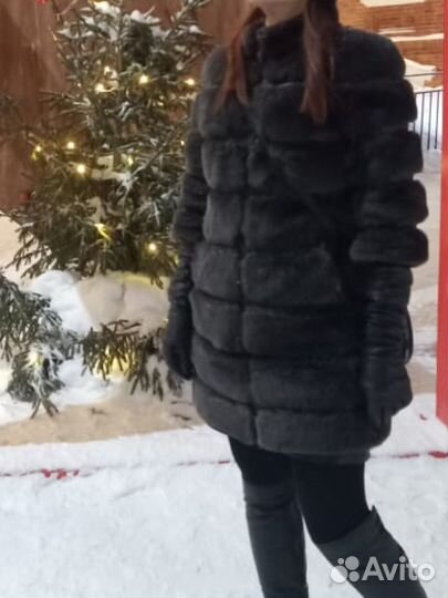 Шуба кролик