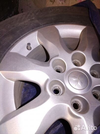 Диски с резинами на mitsubishi pajero 4