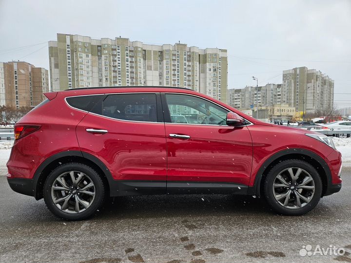 Hyundai Santa Fe 2.2 AT, 2017, 52 000 км