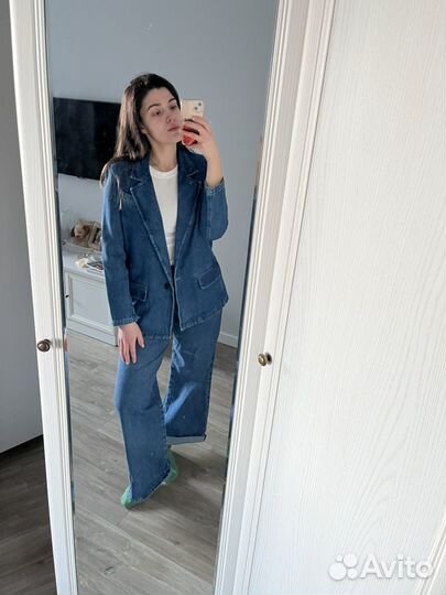 Костюм sisley сисли джинсовый М 44 46