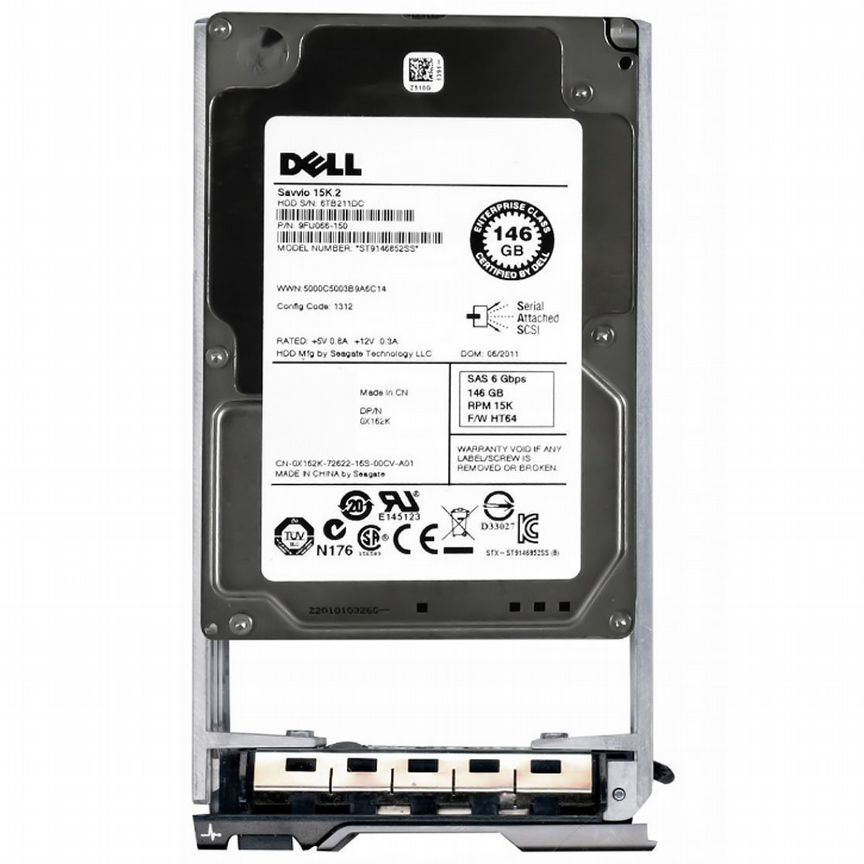 [X162K] Жесткий Диск Dell 61xpf 146gb Sas 2,5 X162k