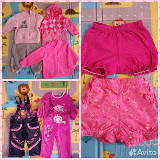 Вещи на девочку 80-86