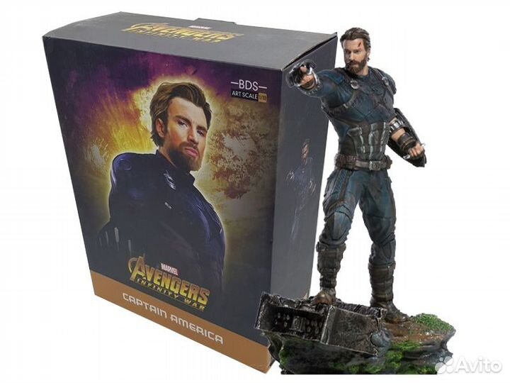 Статуэтка Iron studio Капитан Америка Мстители
