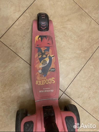 Самокат детский трехколесный бу