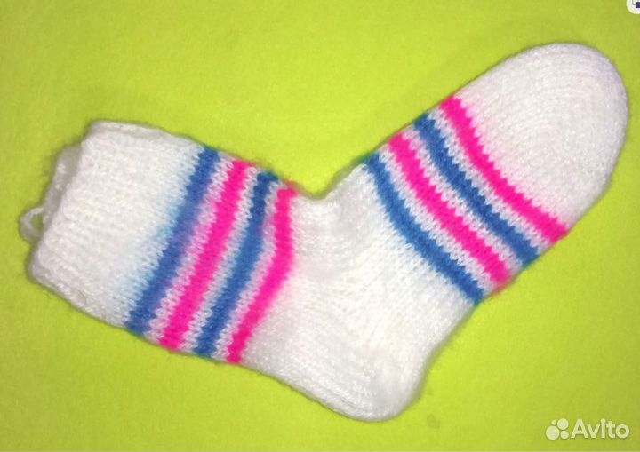 Теплые и воздушные носки (handmade), р.36-38