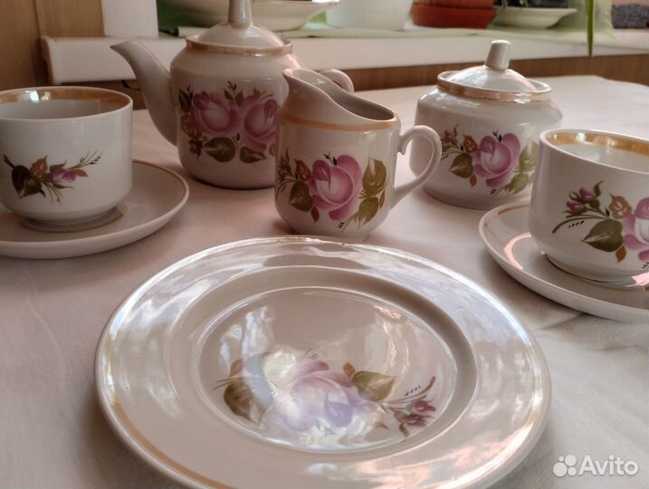 Чайный сервиз на 12 персон СССР