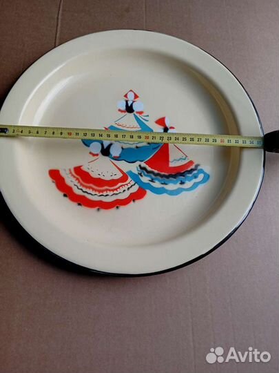 Тарелка -поднос СССР