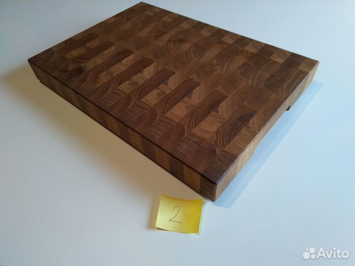 Торцевая разделочная доска из дуба