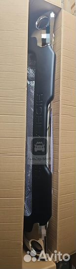 Накладки на бампера для Toyota Highlander 09-12