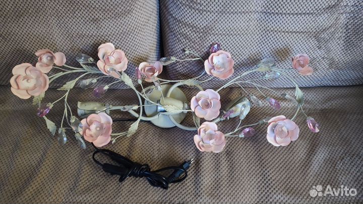 Светильник настенный в стиле прованс