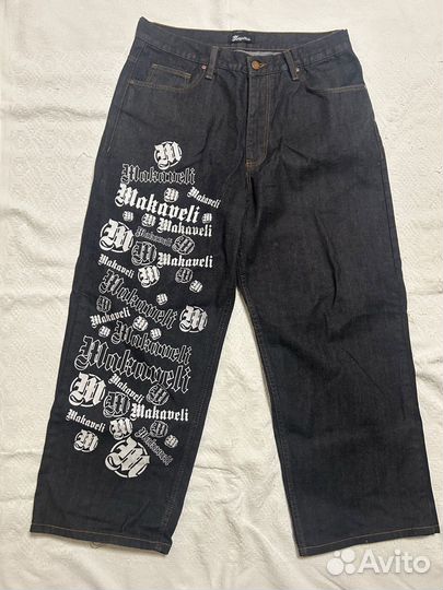 Джинсы baggy реп