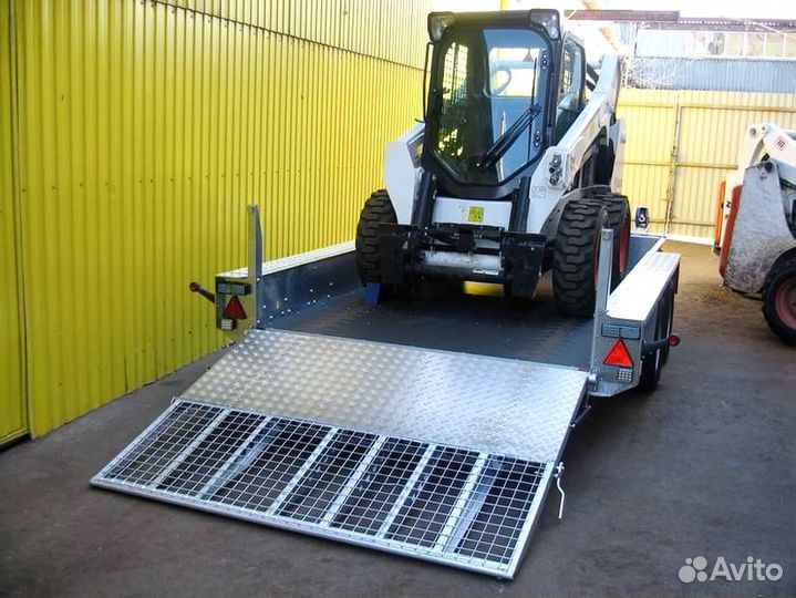 Платформа для перевозки мини погрузчика