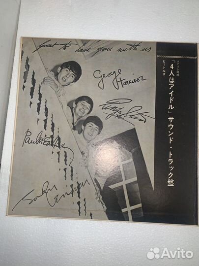 The Beatles(1964)help LP,пластинка, винил(Japan)