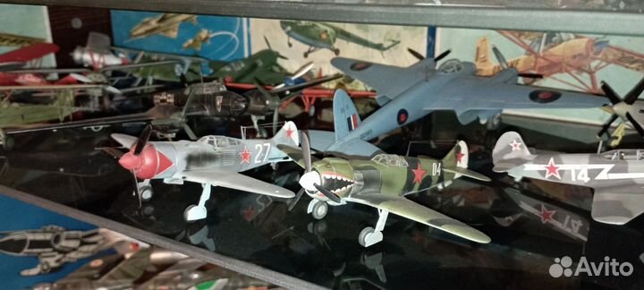 Сборные модели самолетов 1/72 1/48