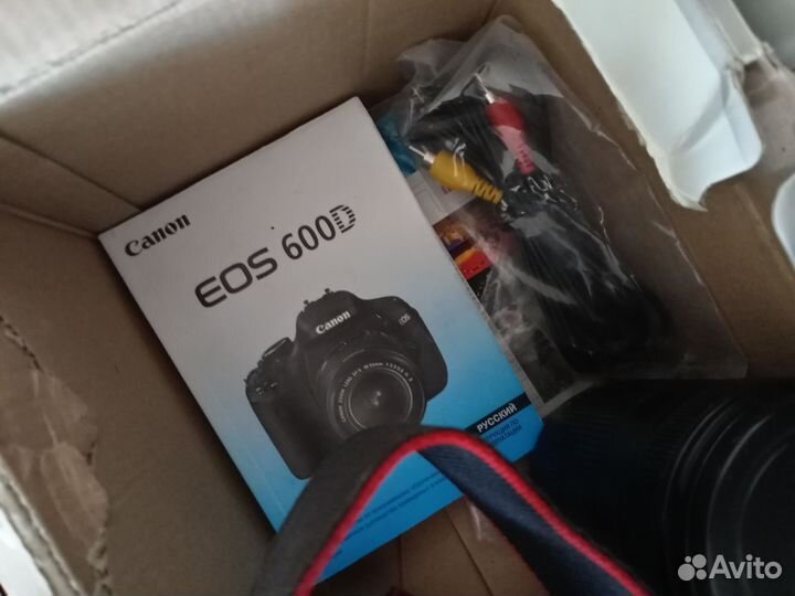 Зеркальный фотоаппарат canon eos 600d