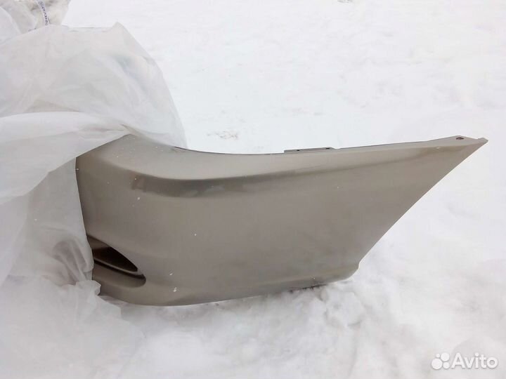 Передний бампер на hyundai accent