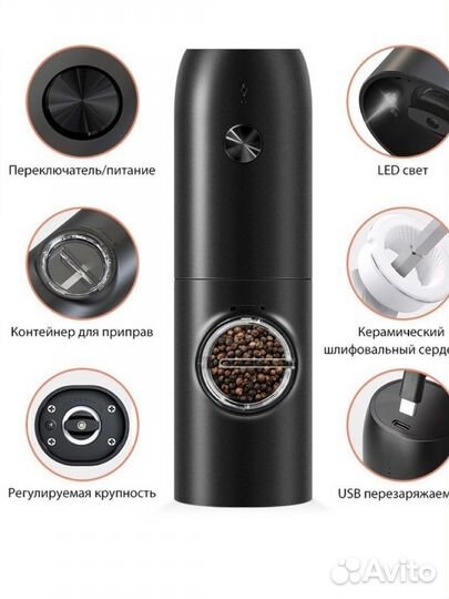 Мельница электрическая новая