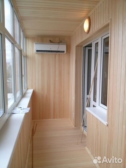 Отделка балконов под ключ