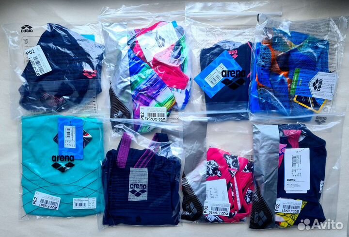 Купальники новые Arena р 2-3 р 10-11 оригинал