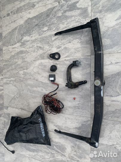 Фаркоп volkswagen tiguan 1 + блок согл. westfalia