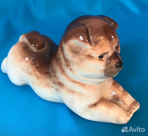 Статуэтка лфз собака Чау-Чау
