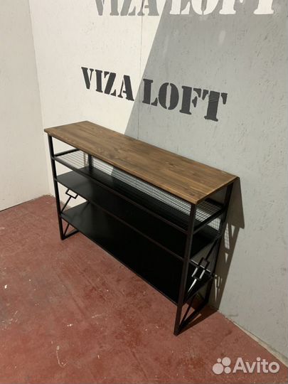 Подставка для обуви, обувница лофт