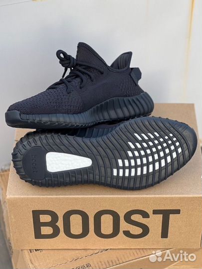 Adidas Yeezy boost 350 черные